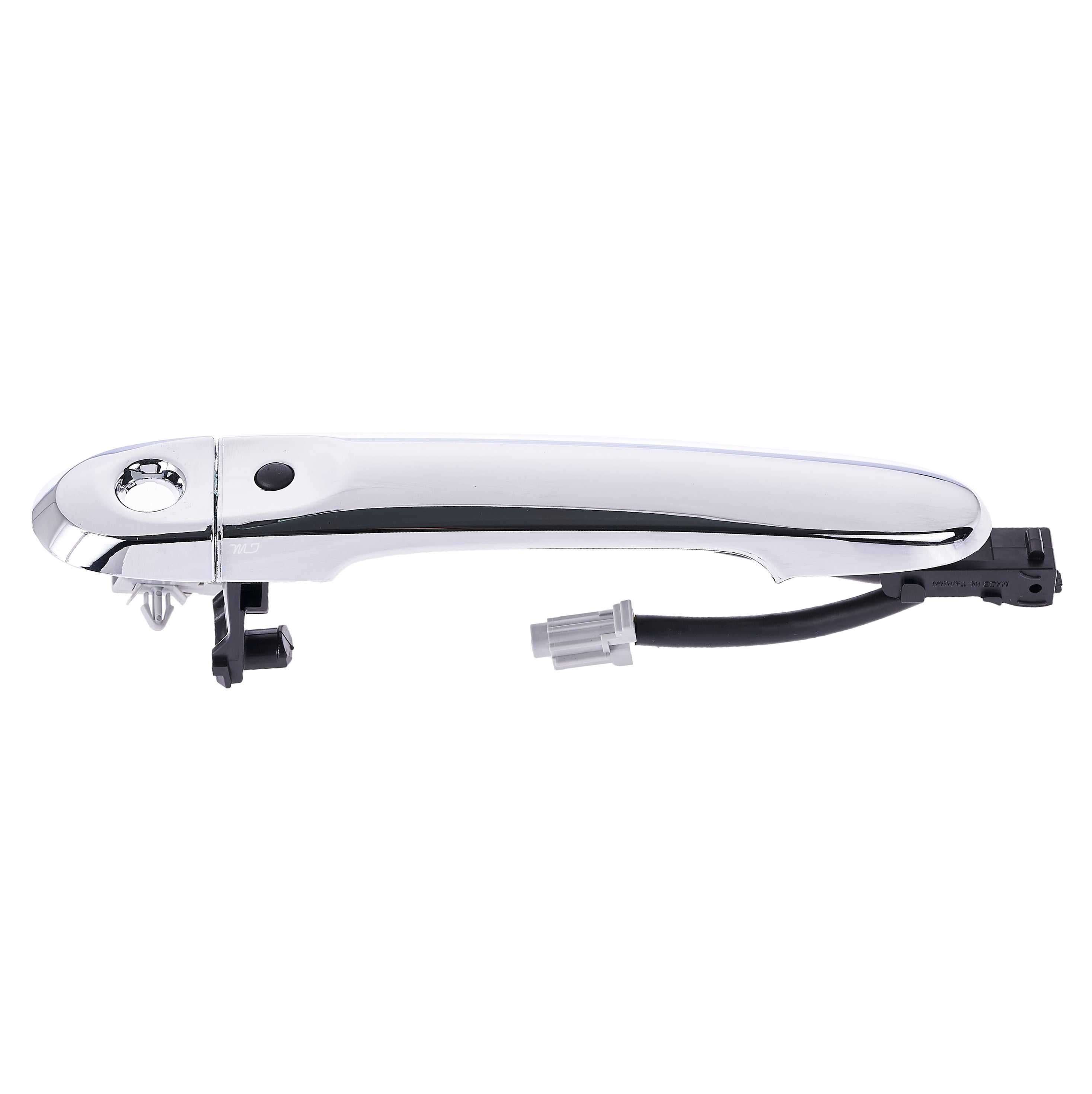 Nissan Versa (2012-2019) Chrome Replacement Exterior Door Handle Front Left Driver Side w/ Keyhole Cover
