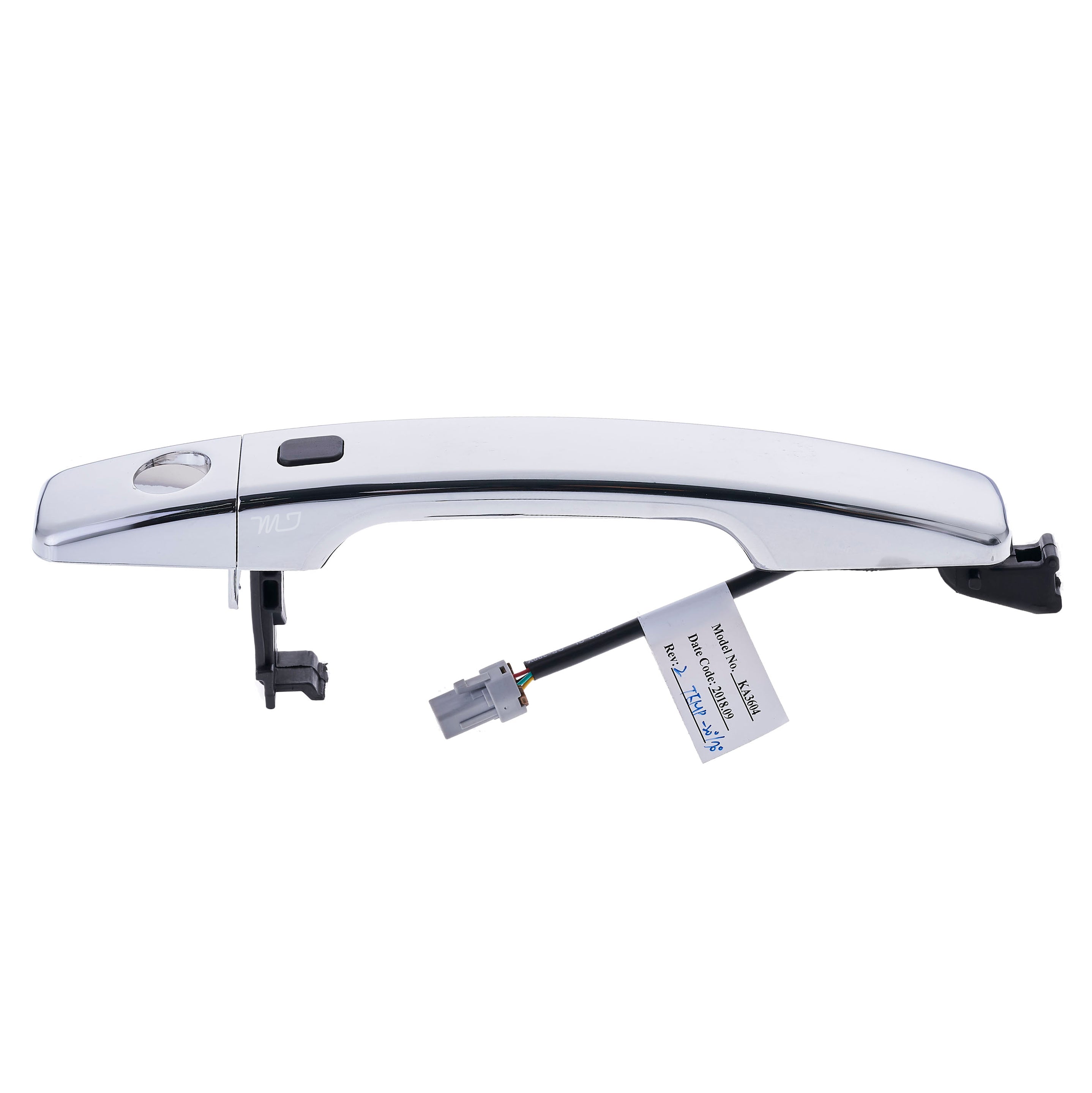 Kia Soul (2014-2019), Kia Soul EV (2015-2019) Chrome Replacement Exterior Door Handle Front Left Side w/ Keyhole