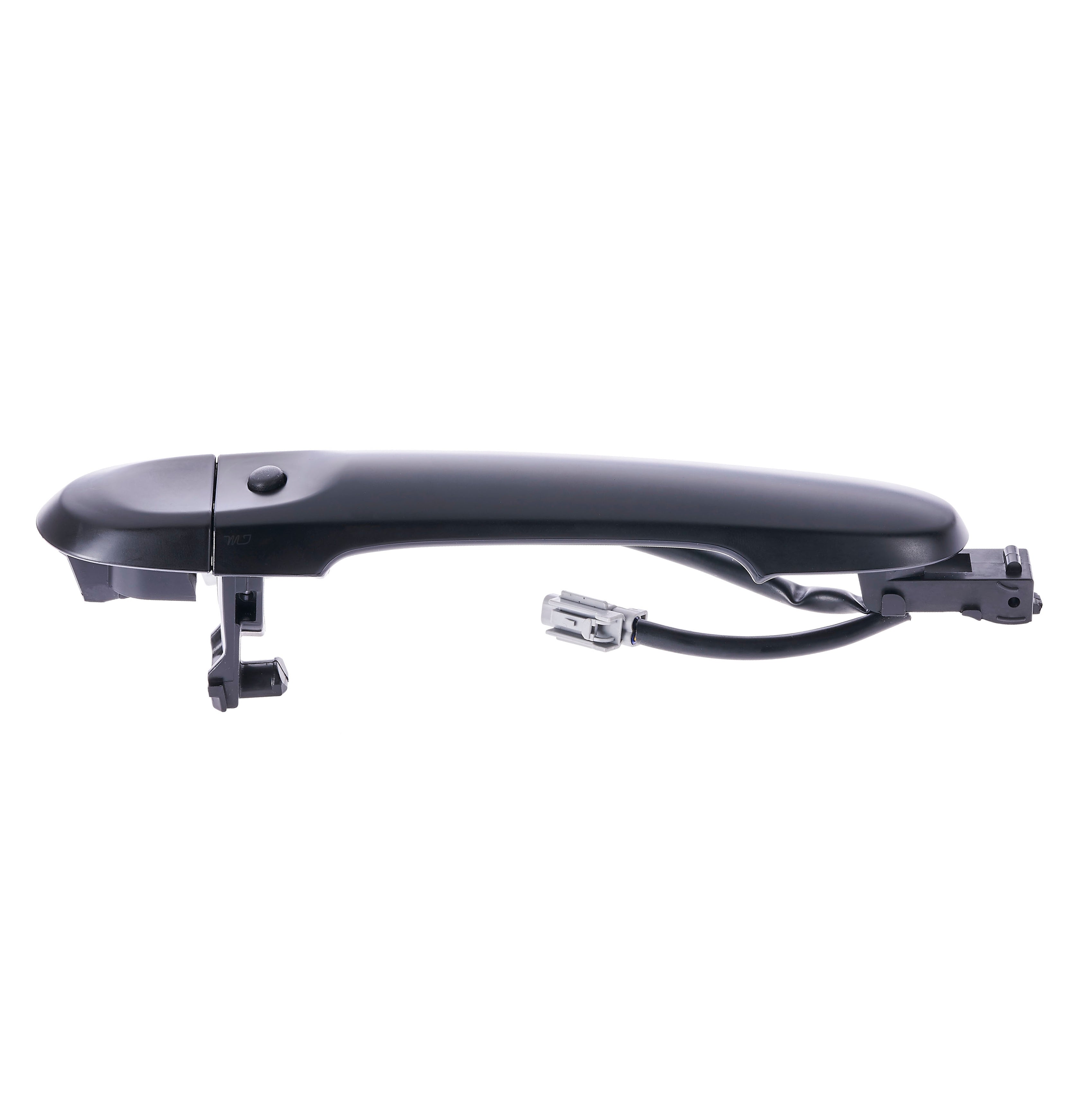 Nissan Cube (2009-2014) [w/ Smart Entry System], Juke (2011-2015) Black Replacement Exterior Door Handle Front Right Passenger Side w/o Keyhole Cover