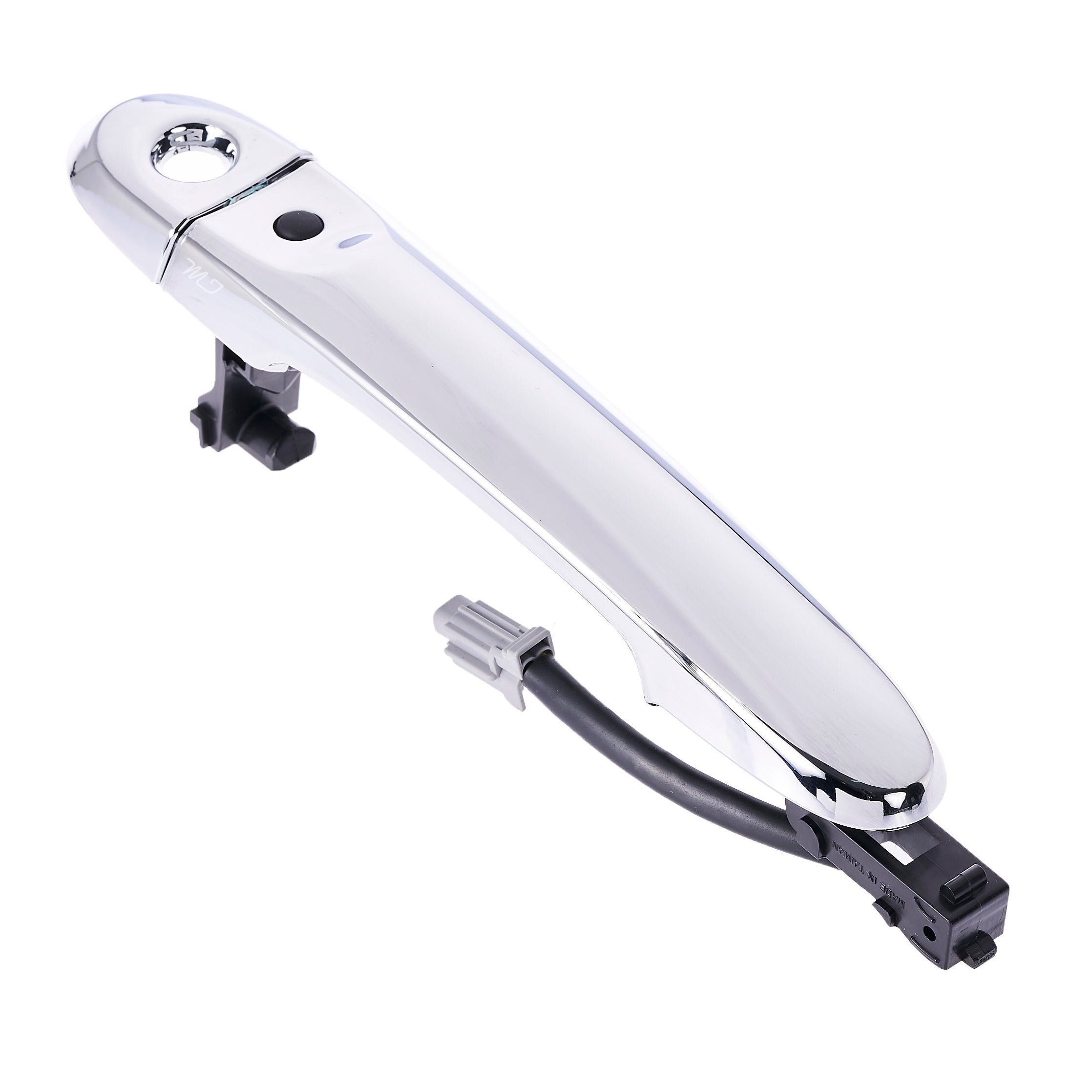 Nissan Versa (2012-2019) Chrome Replacement Exterior Door Handle Front Left Driver Side w/ Keyhole Cover