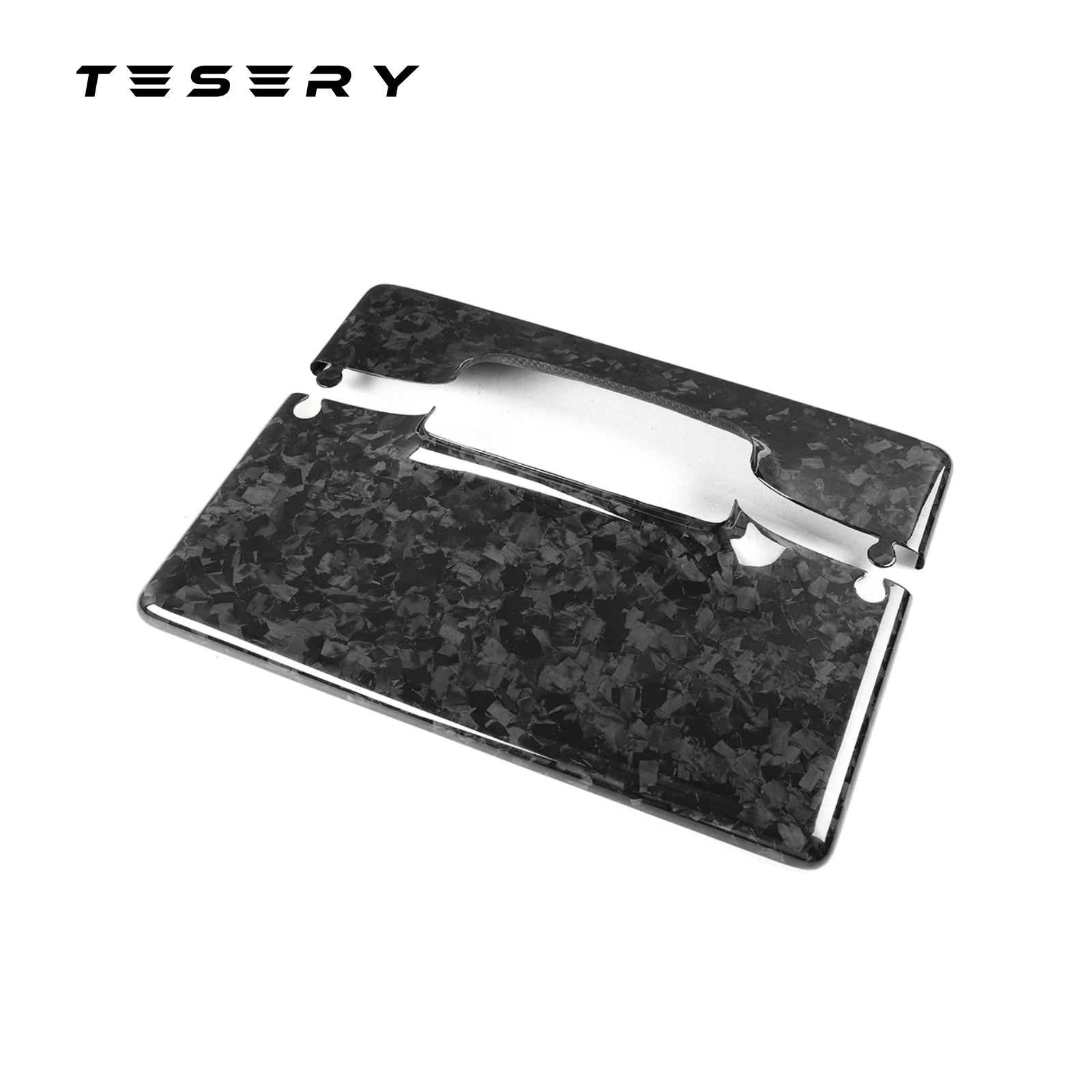 Model 3 / Y Display Cover - Carbon Fiber Interior Mods