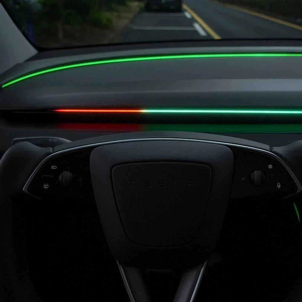 Model Y Dashboard RGB Lights With Integrated BSD System | Clearance Sale