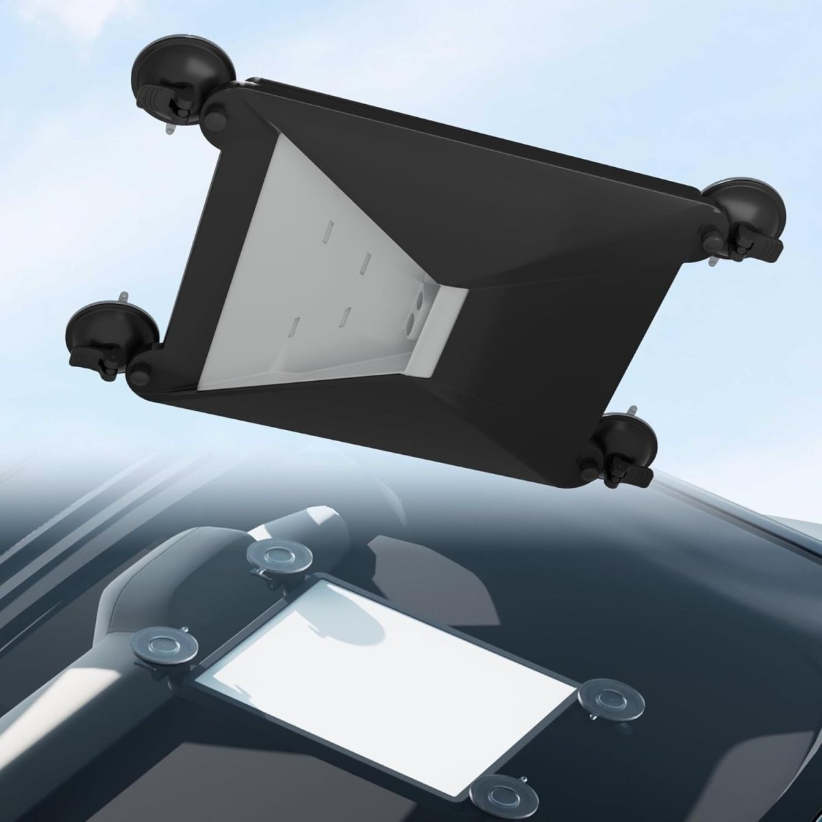 Starlink Suction Cup Mount | Non-Permanent Car Roof & RV Mount | Silicone Protected