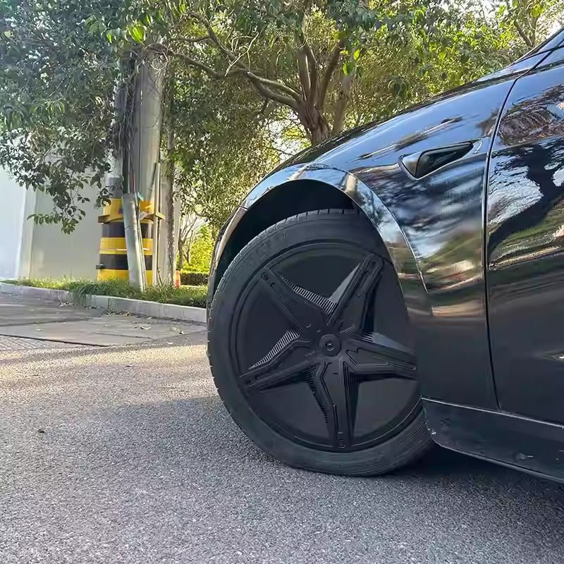 Starfish Style ABS Hubcaps for Model 3/Y | 18