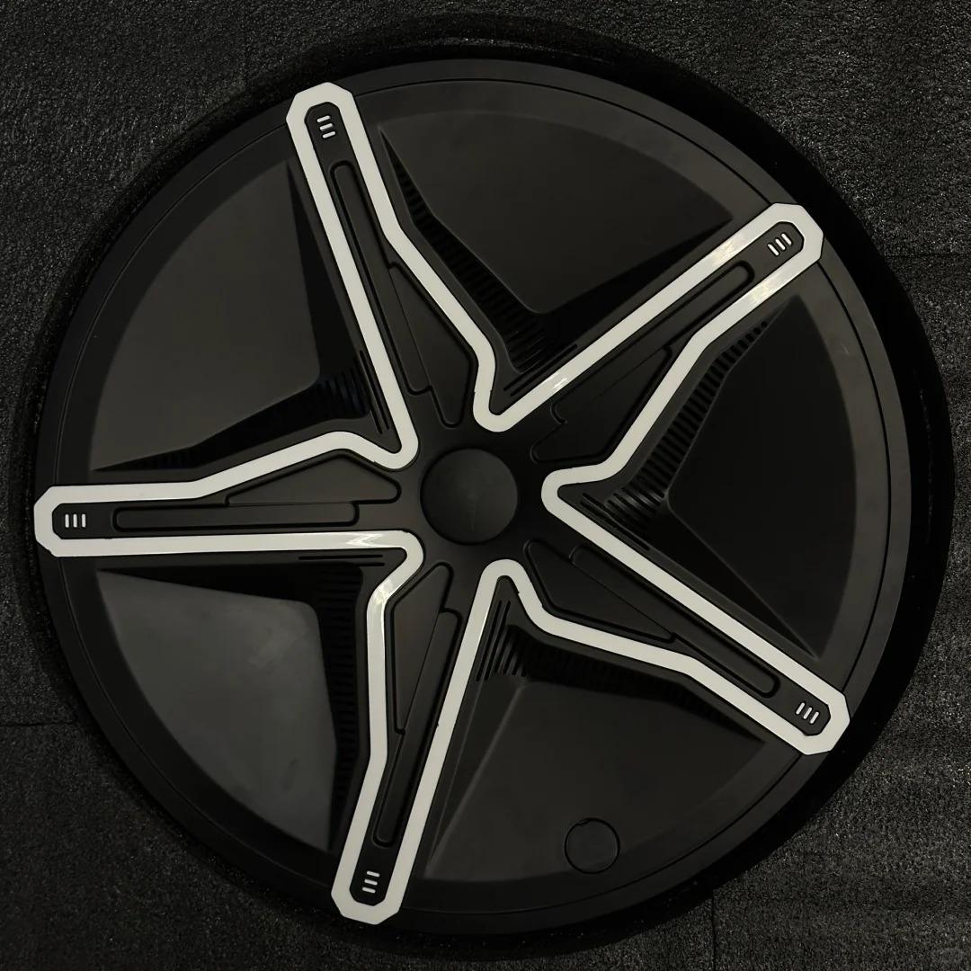 Starfish Style ABS Hubcaps for Model 3/Y | 18