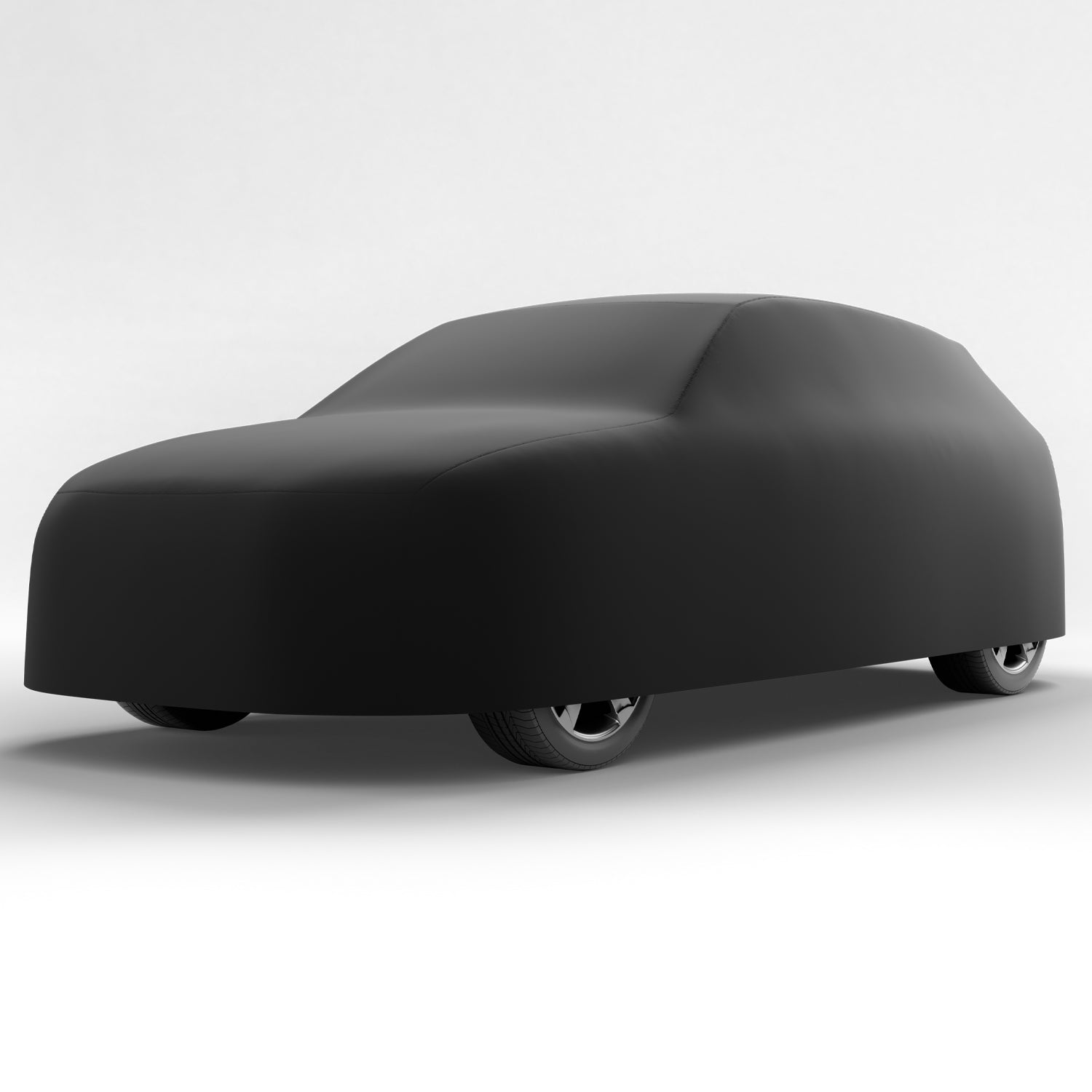 Black Satin BL - Black Car Cover for Suzuki Swift 1989 Hatchback 4-Door