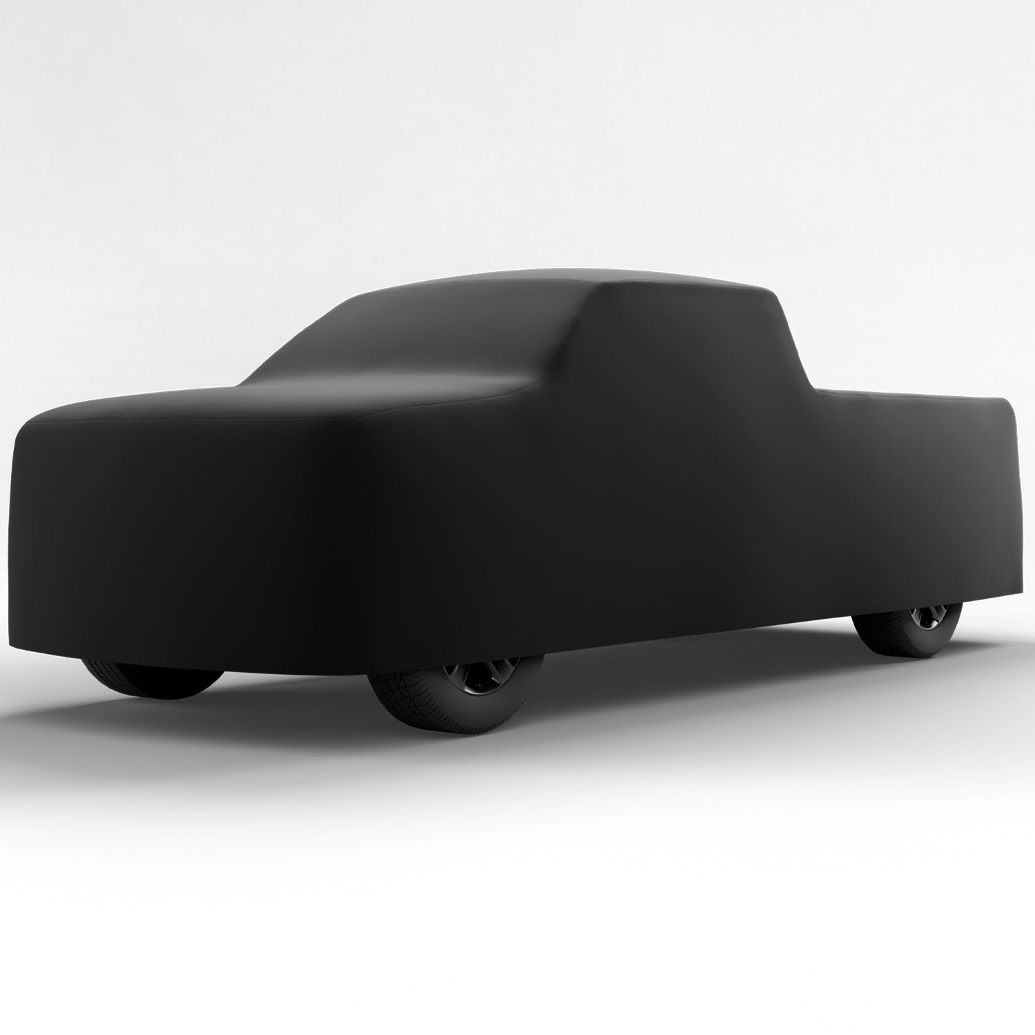 Black Satin BL - Black Car Cover for Hummer H2 2007 Pickup 4-Door