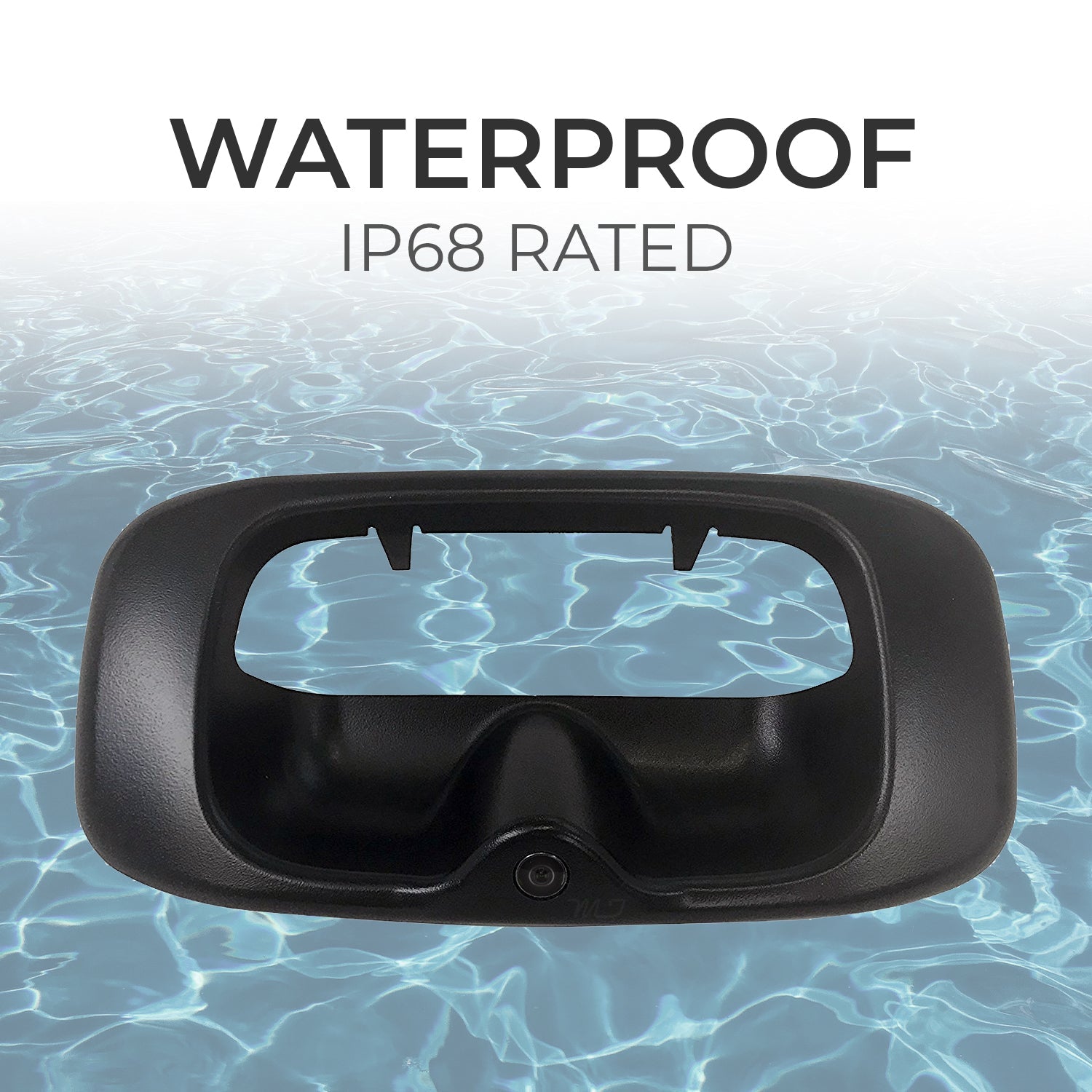 Chevrolet Silverado/GMC Sierra (1999-2006) Black Replacement Tailgate Bezel with Backup Camera