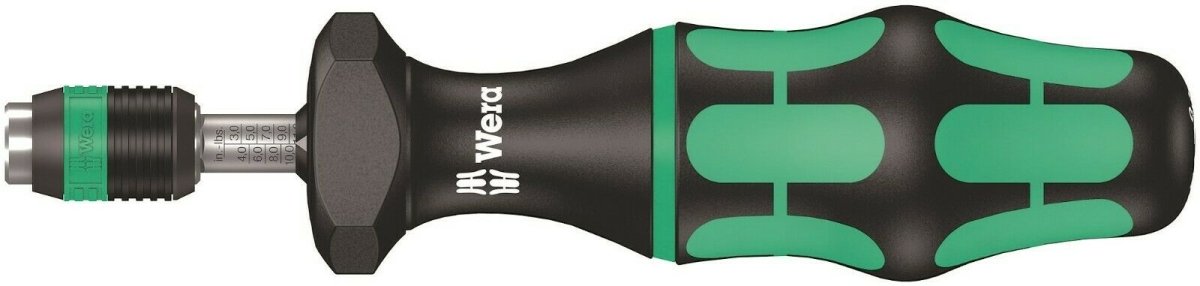 Wera 7400 Adjustable Torque Screwdriver 2.5 - 11.5 in. lbs. 1/4