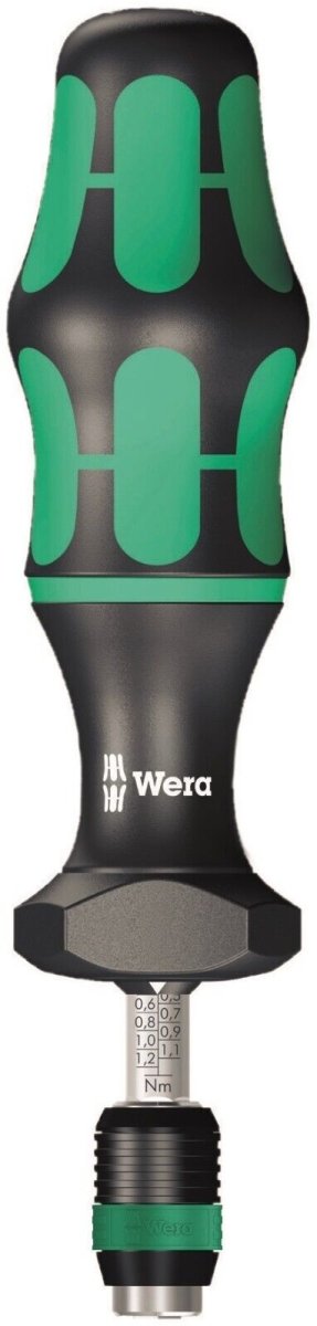 Wera 7400 Kraftform Adjustable Torque Screwdriver 1.2 - 3.0 Nm 1/4