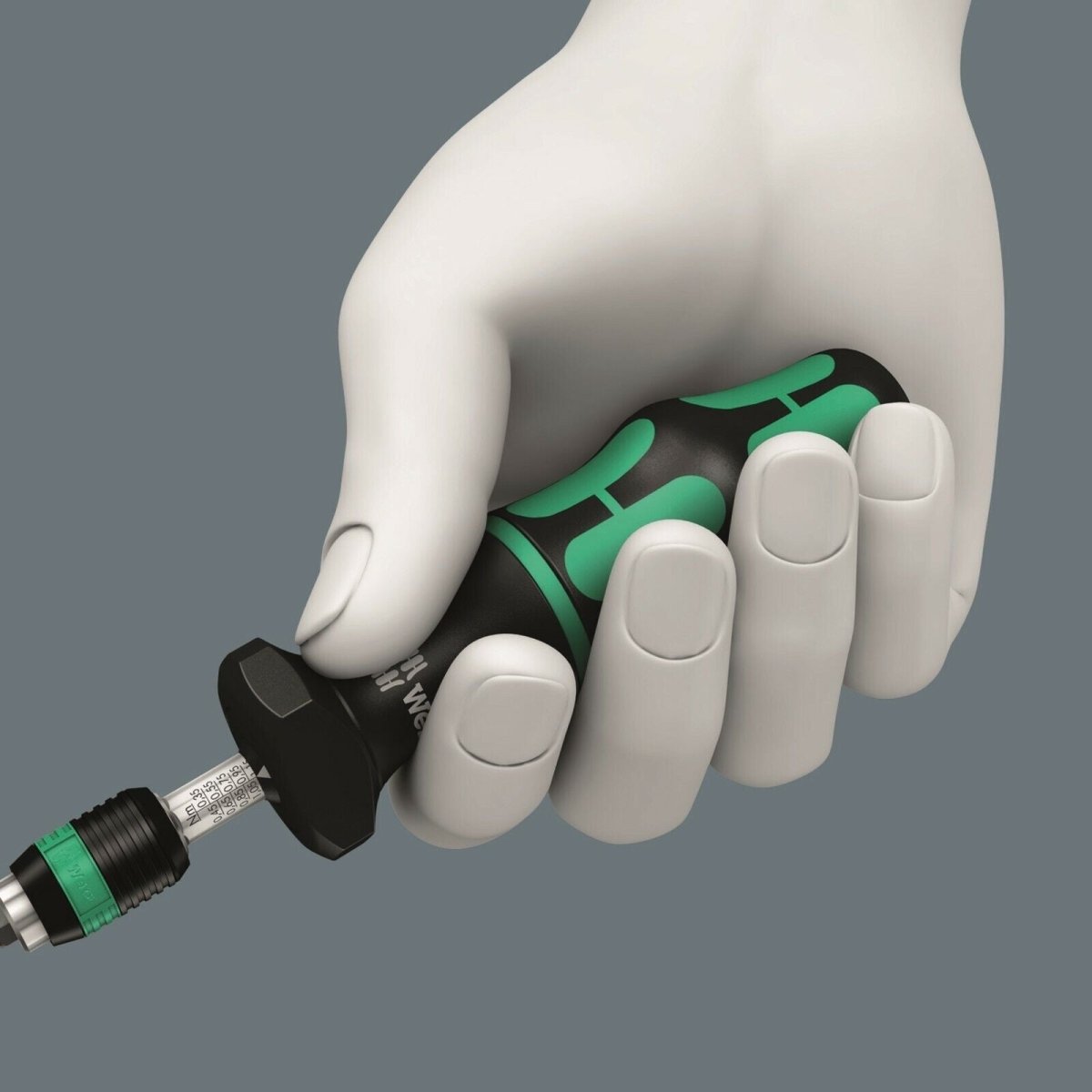 Wera 7400 Kraftform Adjustable Torque Screwdriver 1.2 - 3.0 Nm 1/4