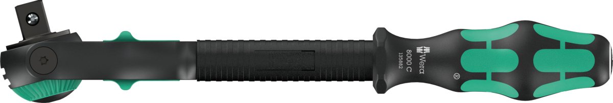 Wera 8000 C Black Edition Zyklop Speed Ratchet Wrench 1/2