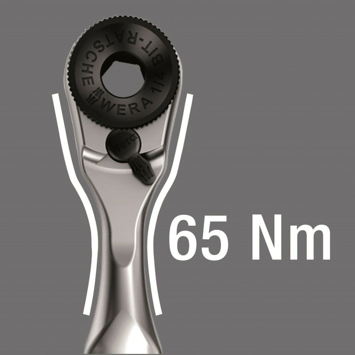 Wera 8001 A Zyklop Mini 1 Bit Ratchet Socket Wrench 1/4