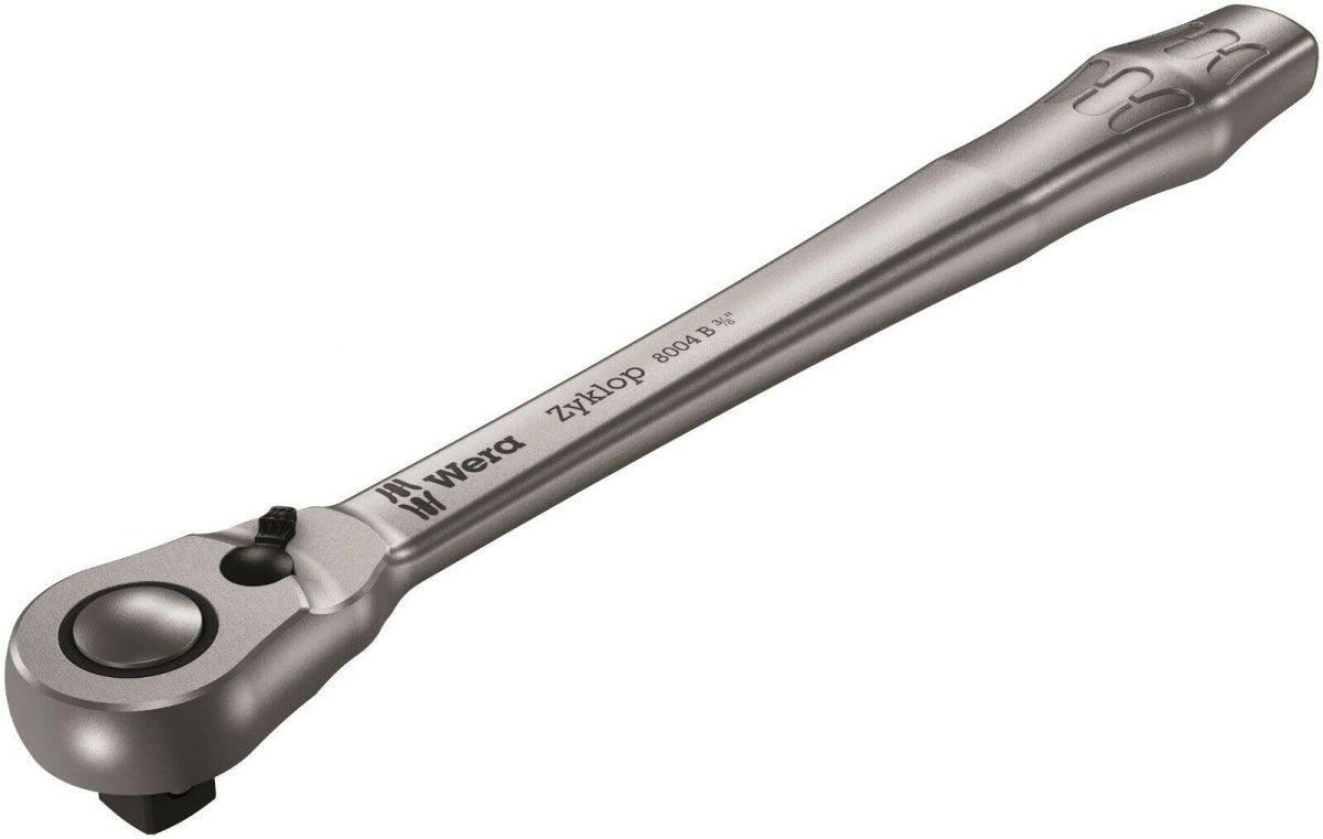 Wera 8004 B Zyklop Metal Ratchet With Switch Lever 3/8