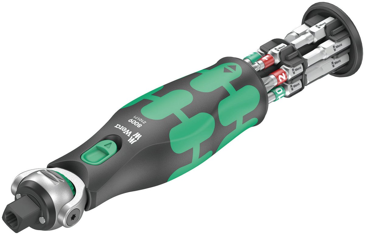 Wera 8009 Zyklop Pocket Set 1 Socket Wrench 3/8