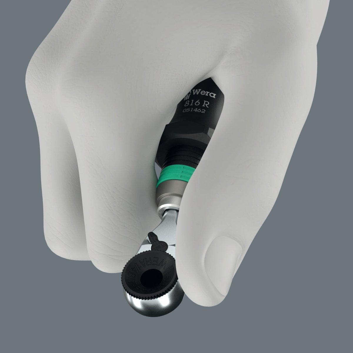 Wera 8011 Zyklop Mini 4 Socket Wrench 1/4