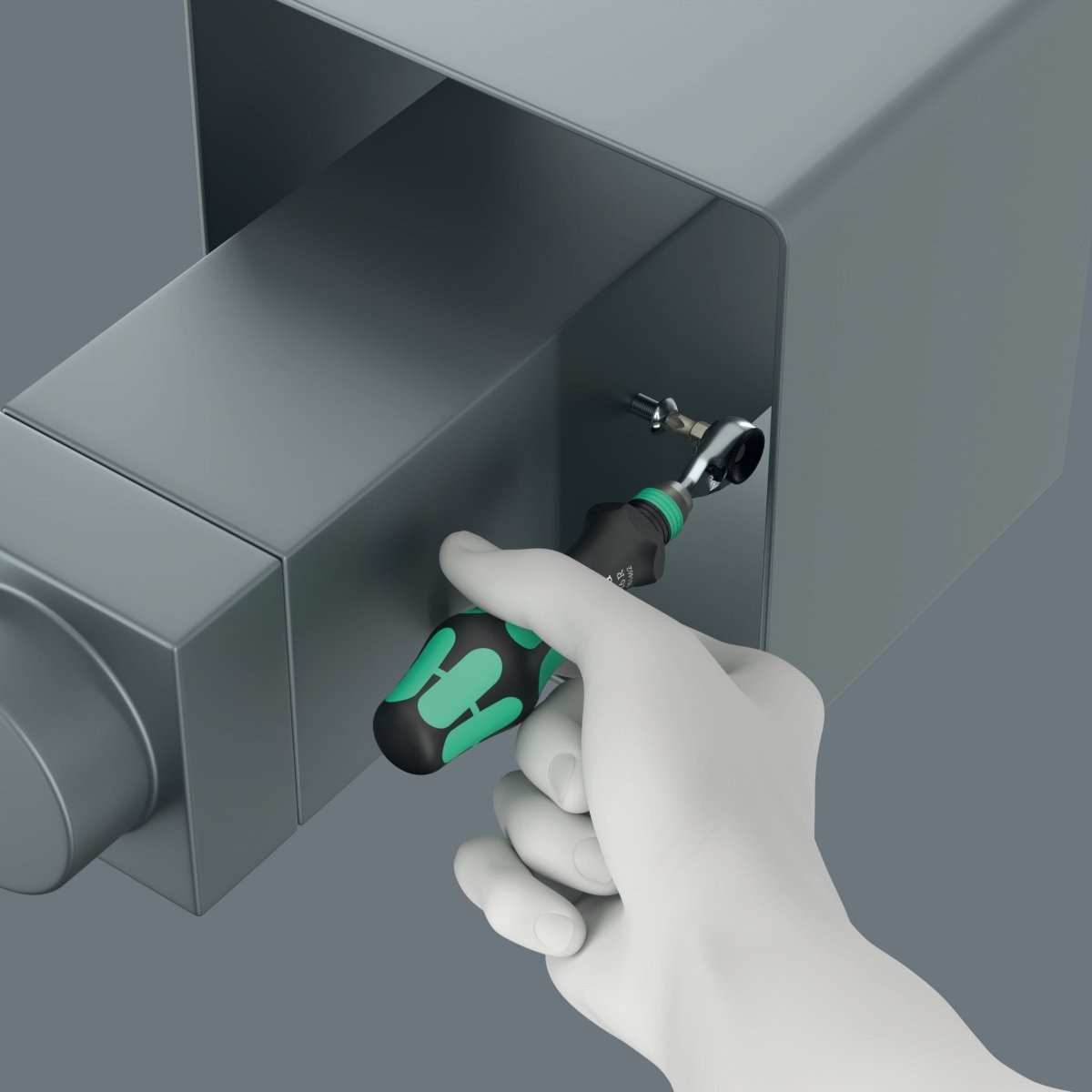 Wera 8011 Zyklop Mini 4 Socket Wrench 1/4