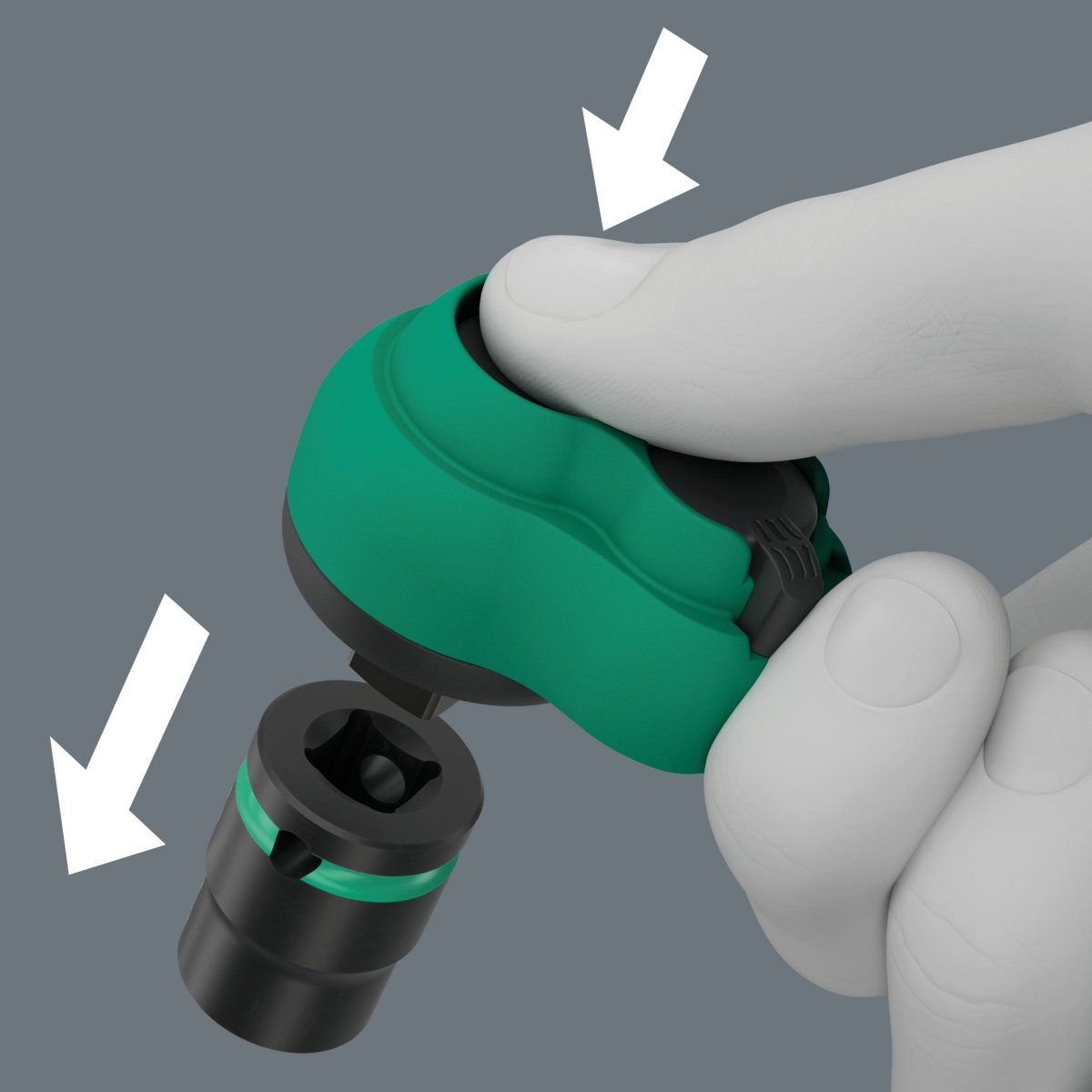 Wera 8100 SB 13 Zyklop Comfort Ratchet Set 3/8