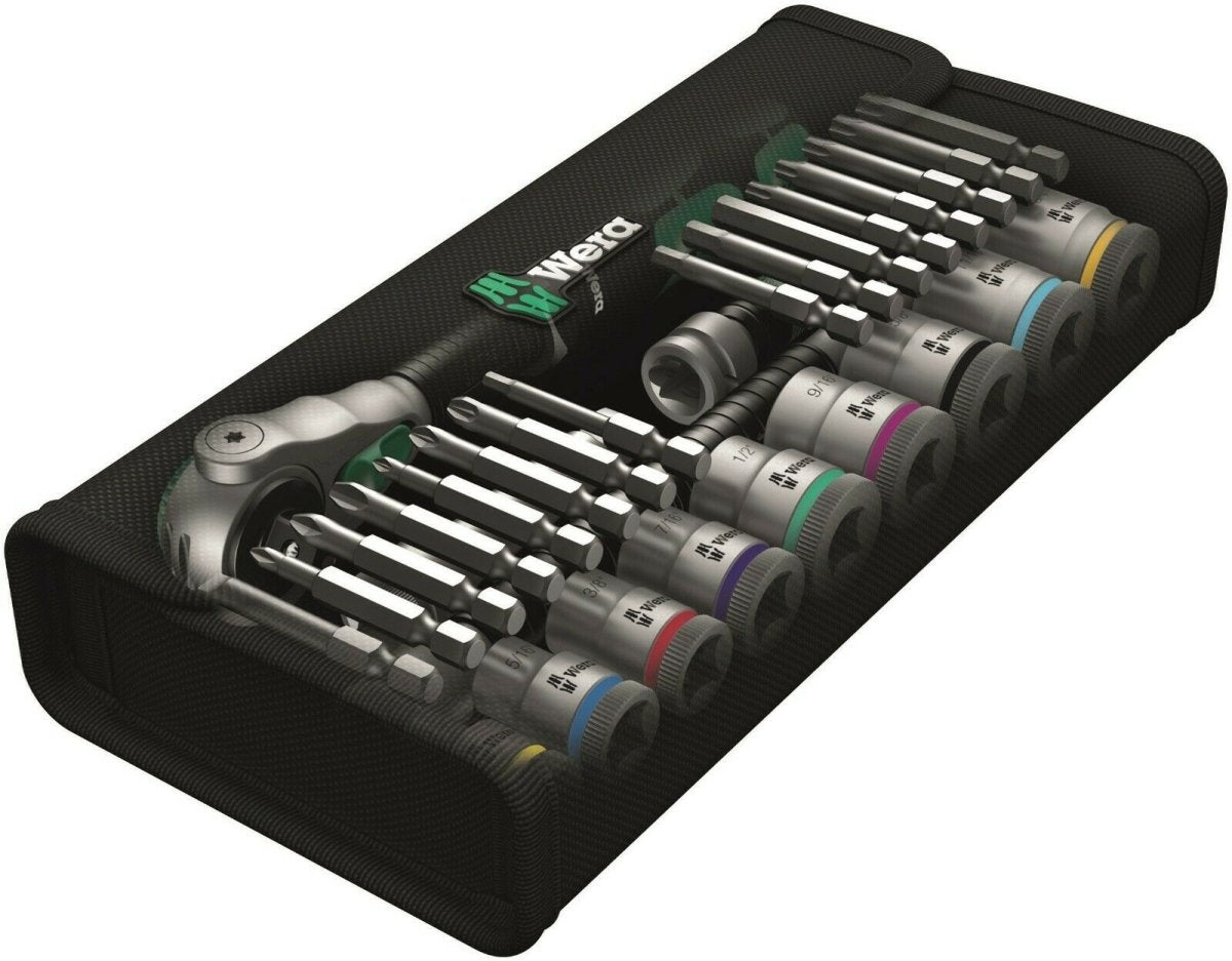 Wera 8100 SB 9 Zyklop Speed Ratchet Set 3/8