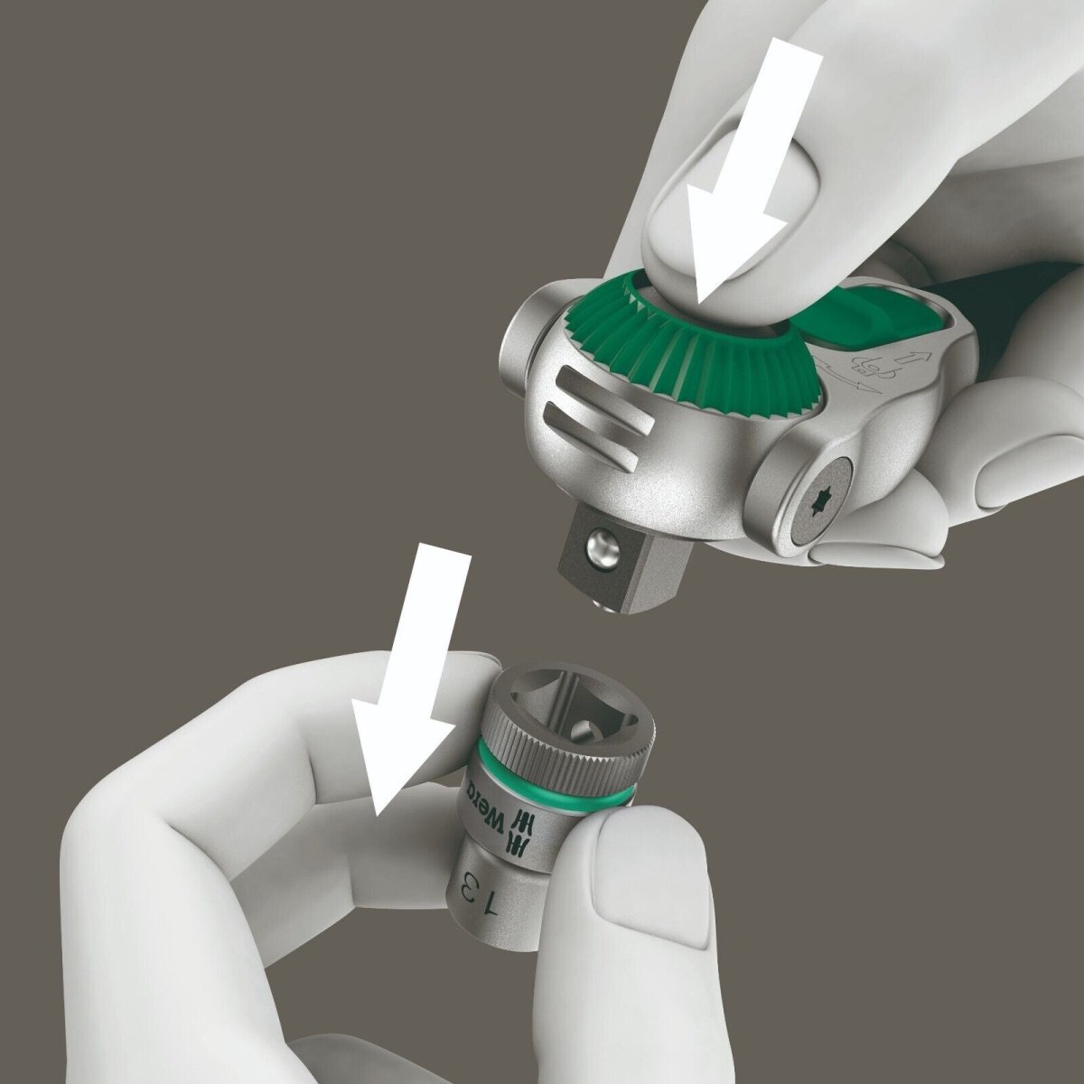 Wera 8100 SB All In Zyklop Speed Ratchet Set HF 3/8