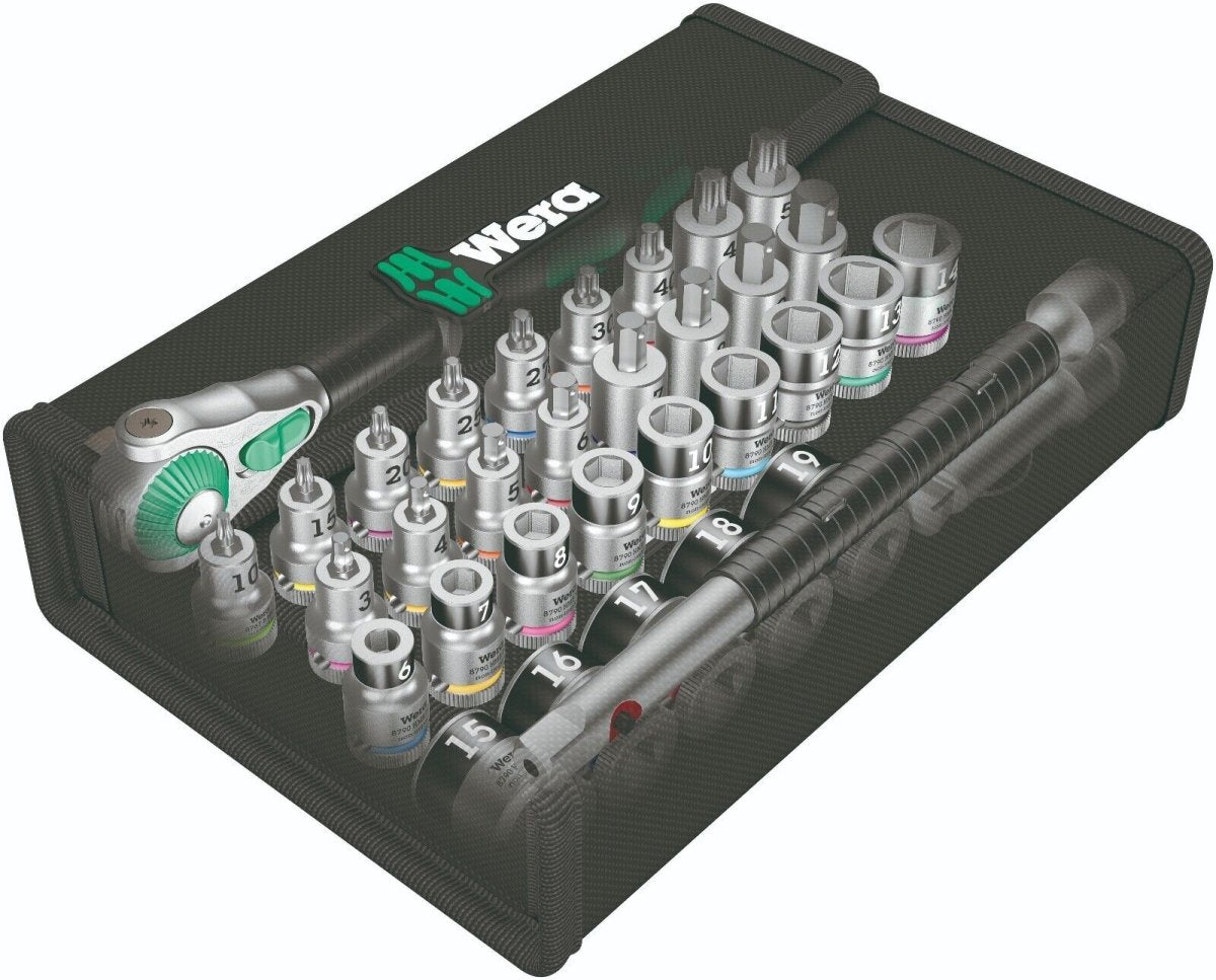 Wera 8100 SB All In Zyklop Speed Ratchet Set HF 3/8