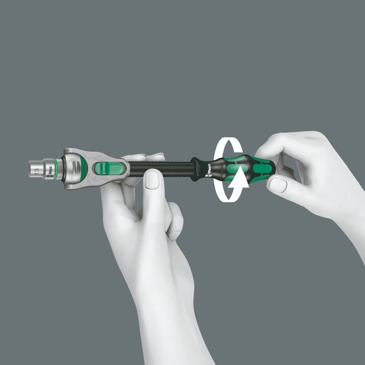 Wera 8100 SB All In Zyklop Speed Ratchet Set HF 3/8