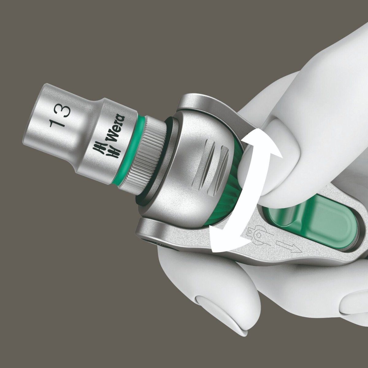 Wera 8100 SB All In Zyklop Speed Ratchet Set HF 3/8