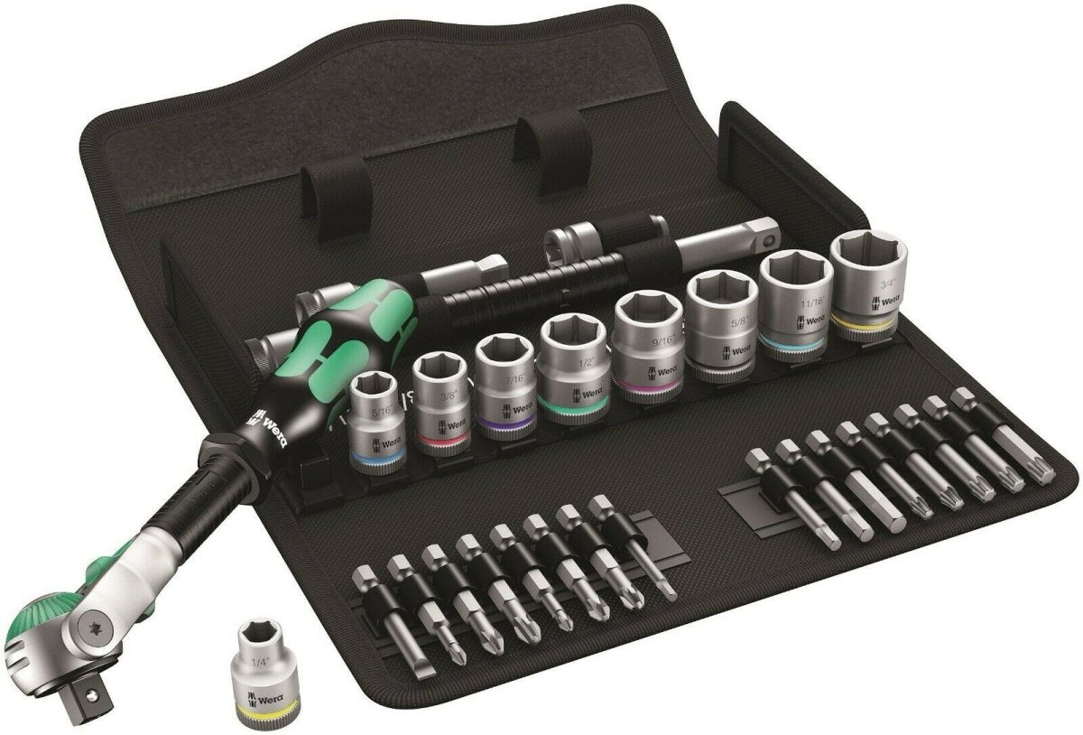 Wera 8100 SC 9 Zyklop Speed Ratchet Set 1/2