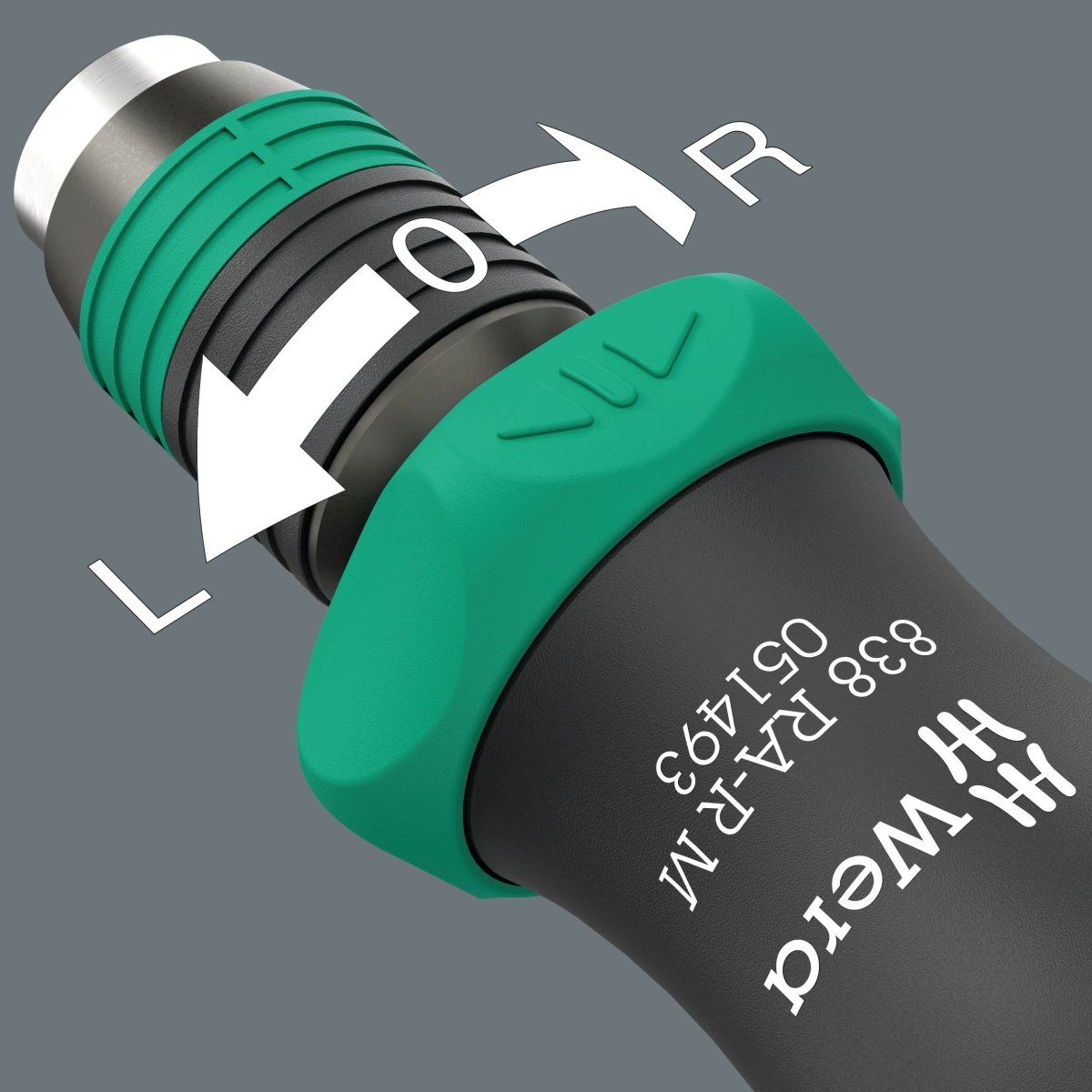 Wera 838 RA-R M Bitholding Ratcheting Screwdriver 1/4