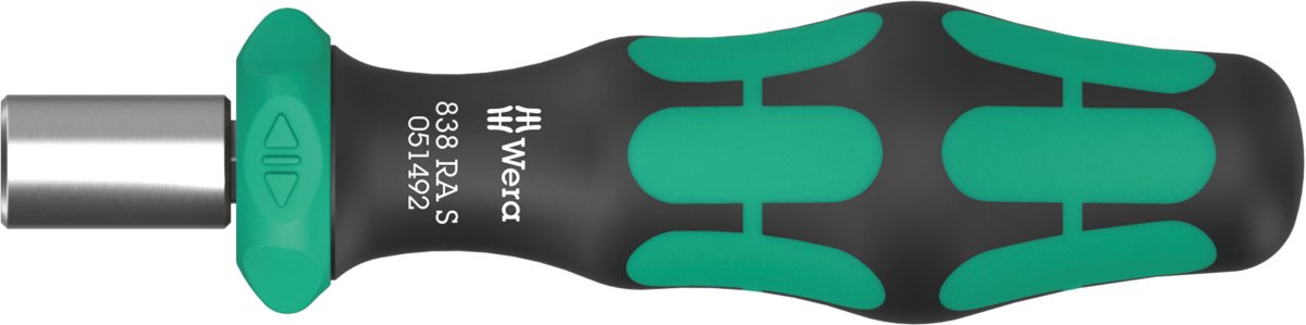 Wera 838 RA S Bitholding Ratcheting Screwdriver 1/4