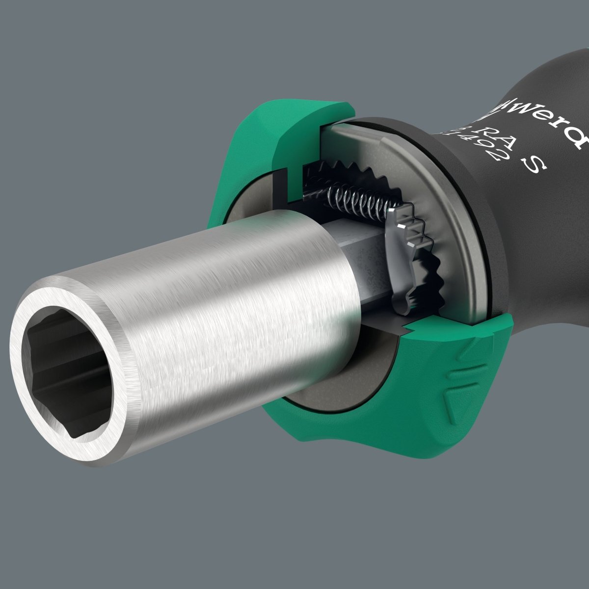Wera 838 RA S Bitholding Ratcheting Screwdriver 1/4