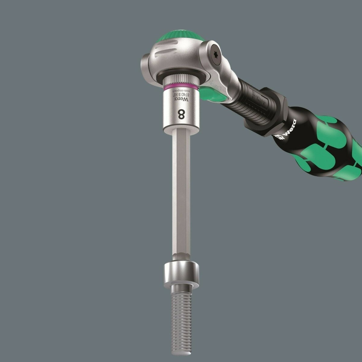 Wera 8740 B HexPlus HF 1 Zyklop Socket Set 3/8