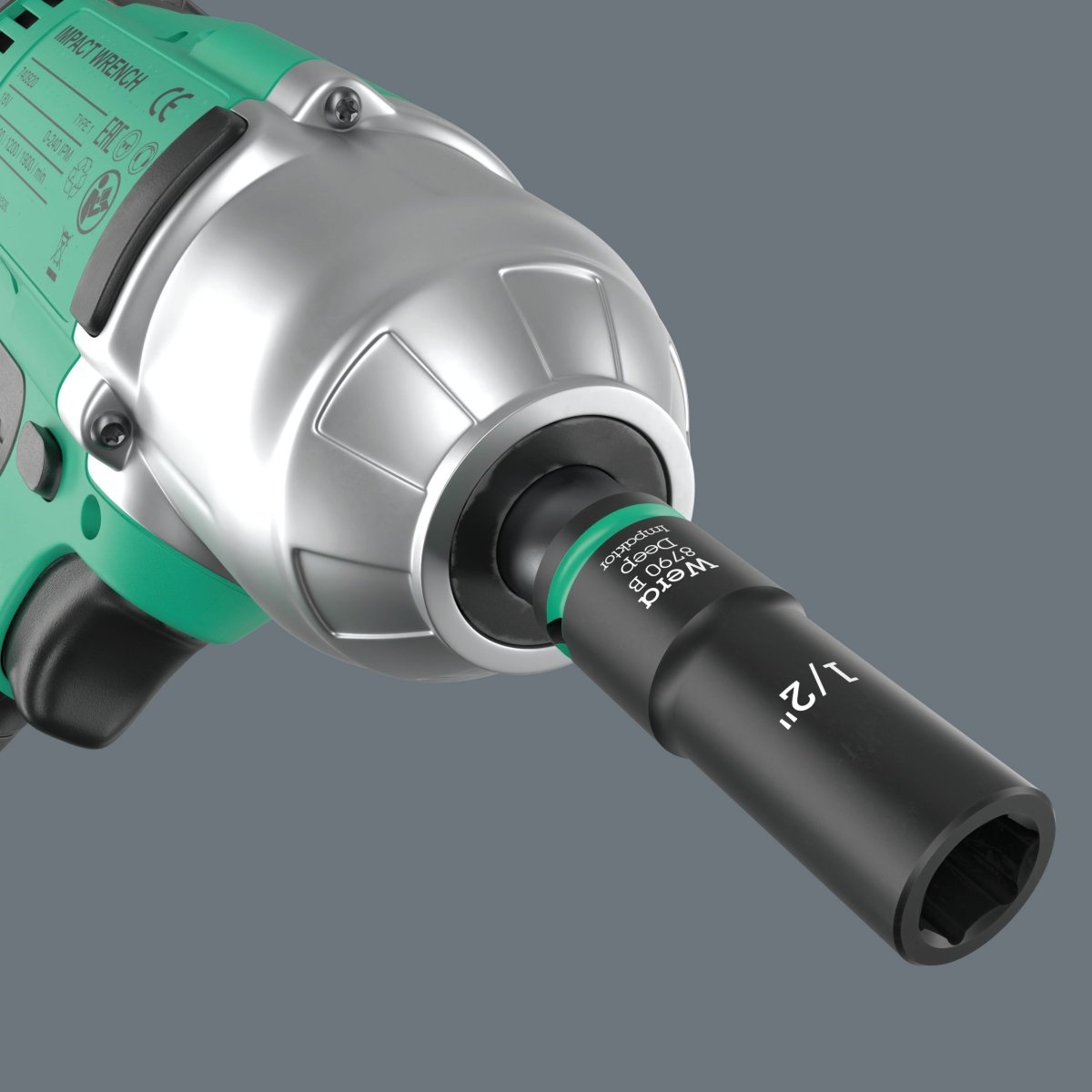 Wera 8790 B Impaktor Deep Imperial Set 1 Socket Set 3/8