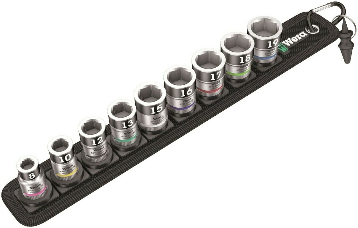 Wera 8790 HMB HF Belt B 1 Socket Set 3/8