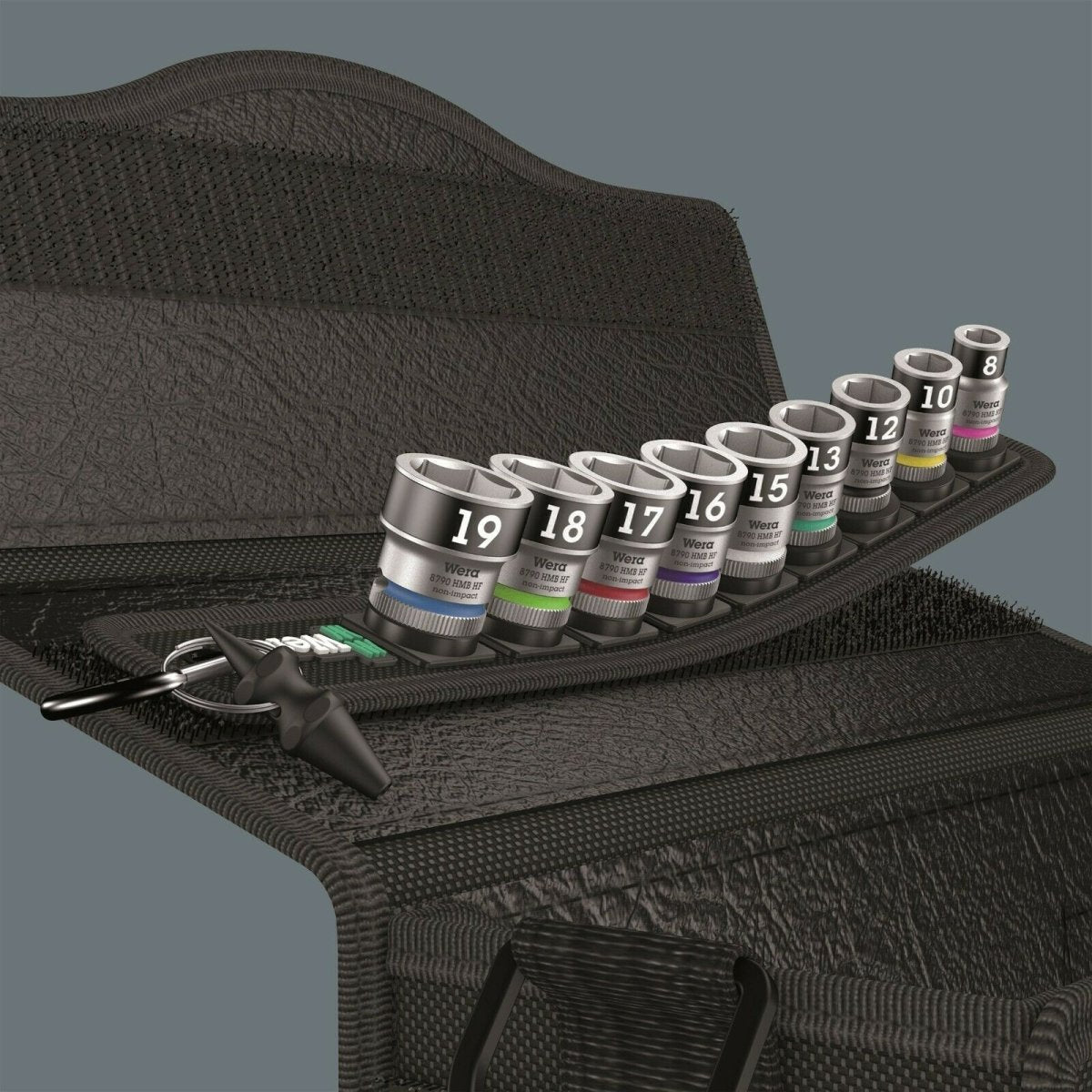 Wera 8790 HMB HF Belt B 1 Socket Set 3/8