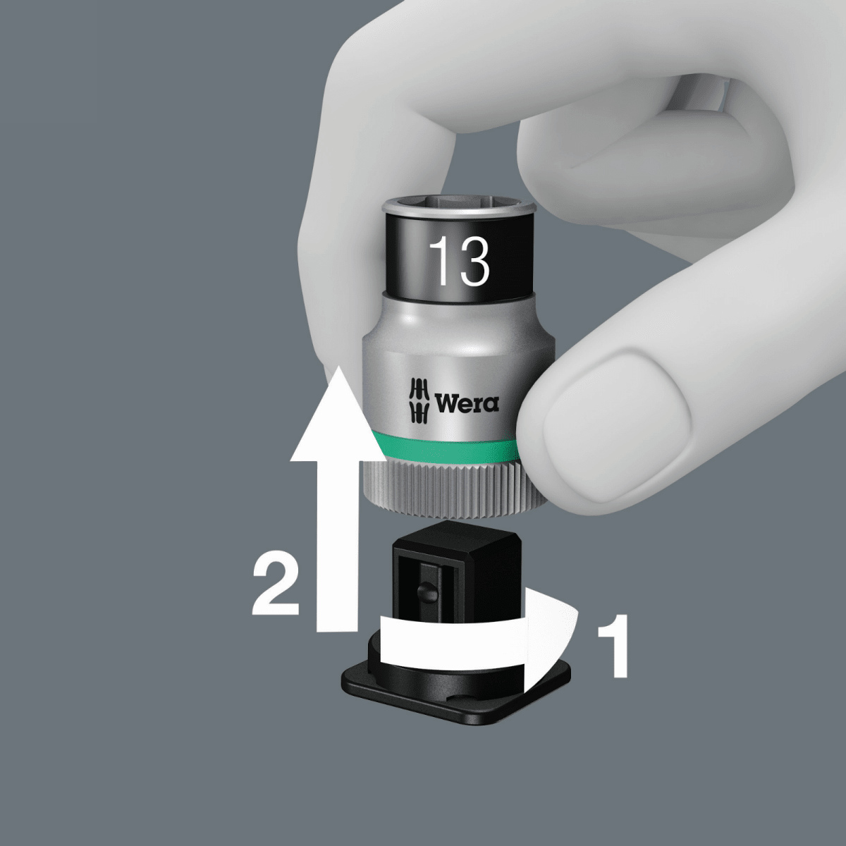 Wera 8790 HMC HF 1 Zyklop Socket Set 1/2