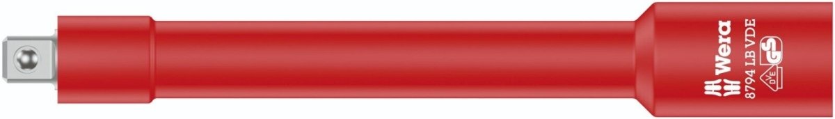 Wera 8794 LB VDE Zyklop Insulated Socket Wrench Extension 3/8