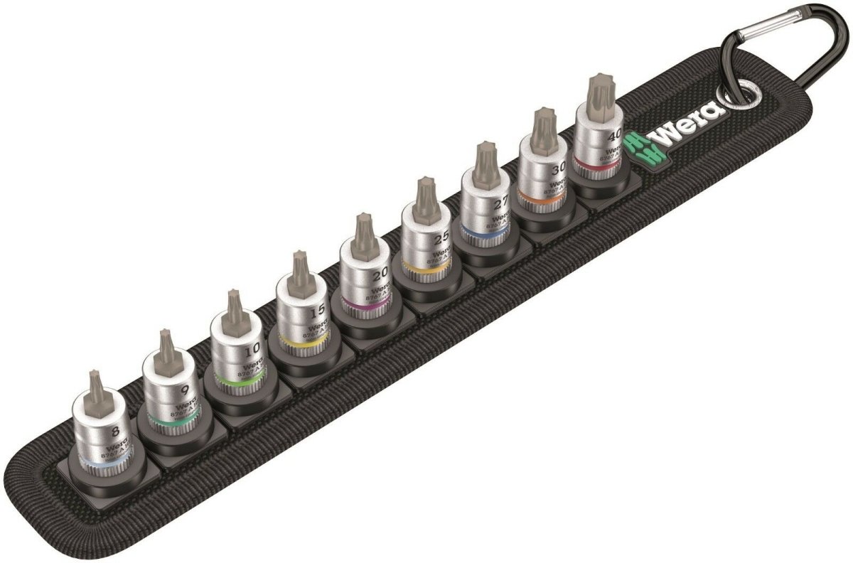 Wera Belt A 3 TORX® HF Zyklop Socket Set With Holding Function 1/4
