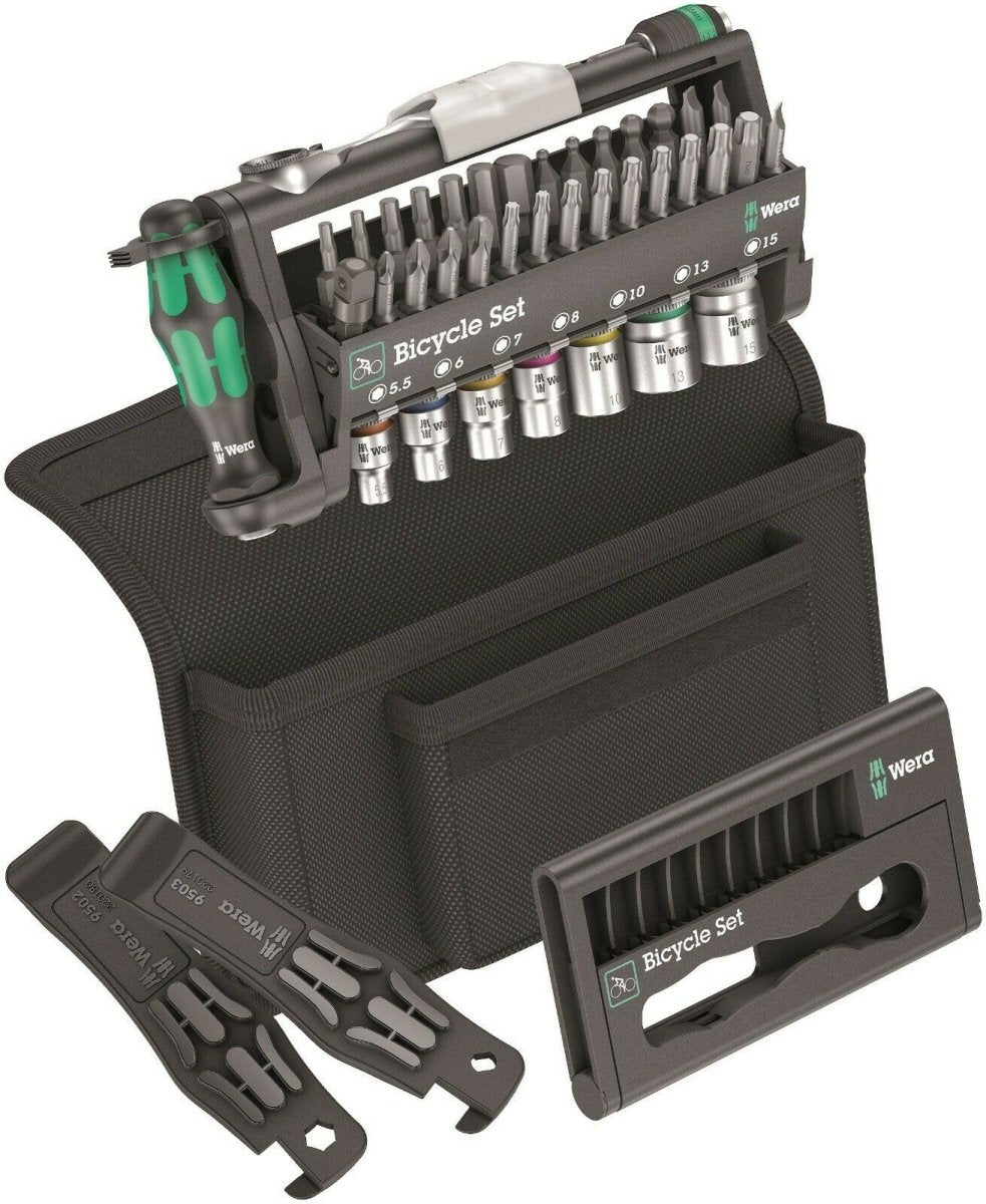 Wera Bicycle Set 3 Zyklop Mini Ratchet Bit Set 1/4
