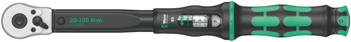 Wera Click-Torque B 2 Torque Wrench 20 - 100 Nm 3/8