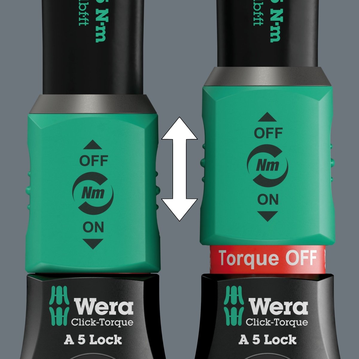 Wera Click-Torque Lock C 3 Torque Wrench 40 - 200 Nm 1/2