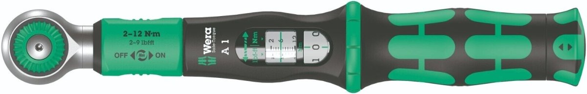 Wera Safe Torque A 1 Torque Wrench 2-12 Nm 1/4