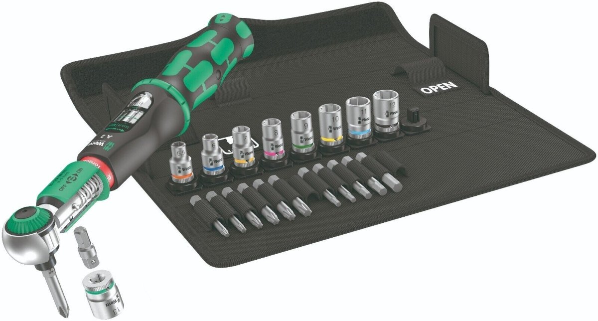 Wera Safe Torque A 2 Set 1 Wrench Set 2-12 Nm 1/4