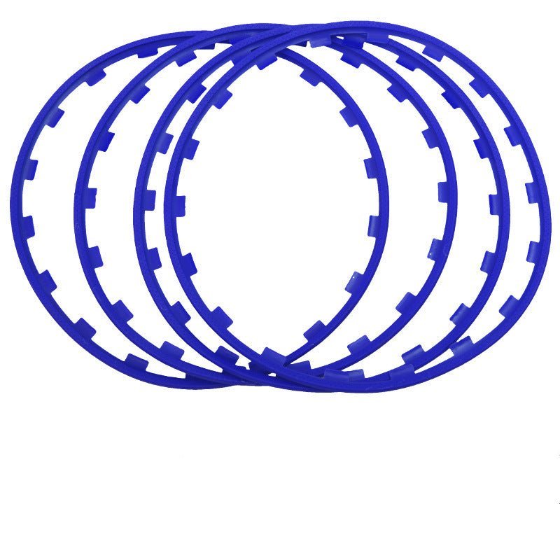 DuPont Nylon Wheel Rim Protectors for Tesla | 4-Piece Set | 5 Colors | Curb Rash Guard | Impact Resistant