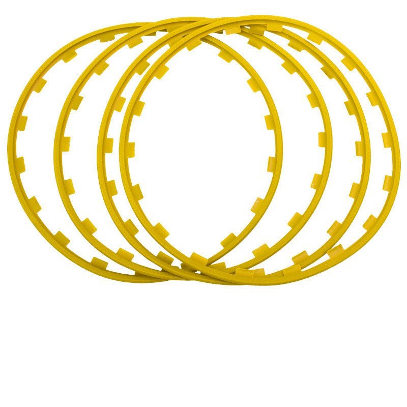 DuPont Nylon Wheel Rim Protectors for Tesla | 4-Piece Set | 5 Colors | Curb Rash Guard | Impact Resistant