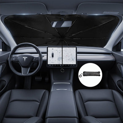 Windshield Sun Shade Umbrella for Tesla Model 3/Y/S/X