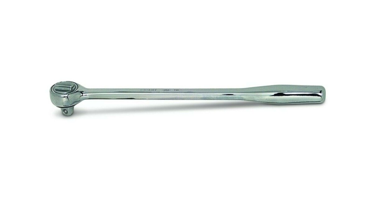 Wright Tool Contour Handle Ratcheting Socket Wrench 3/8