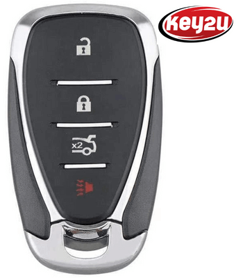 KEY2U 2016-2020 Smart Key Fob Chevy Malibu/Chevy Camaro/Chevy Cruze XL8 4 Button FCC ID: HYQ4EA (433 Mhz)