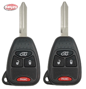 KEY2U - 4 Button Keyless Entry Remote Control Car Key Fob Replacement for OHT692427AA OHT692713AA (Pack of 2) Key