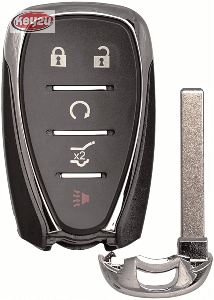 key2u, 2018 2019 Chevrolet Equinox Smart Key Fob Replacement 5 Button 315Mhz.  FCC ID: HYQ4AA